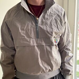 Grey snow jacket vintage gortex